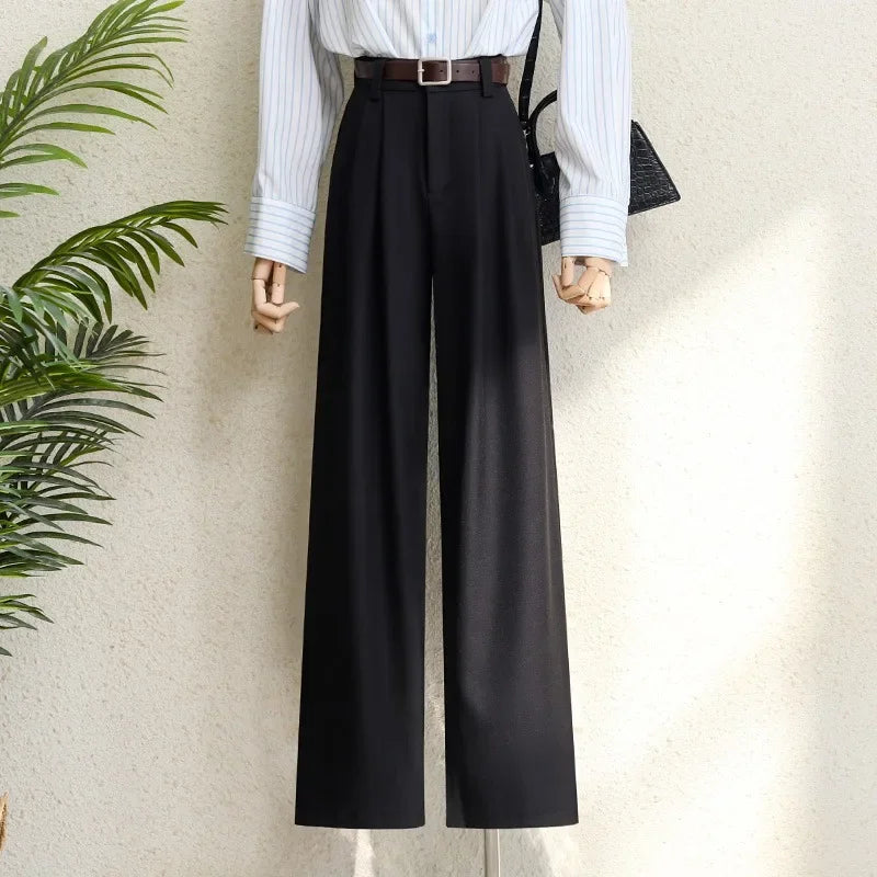 Pantalón Burgundy Wide Elegance