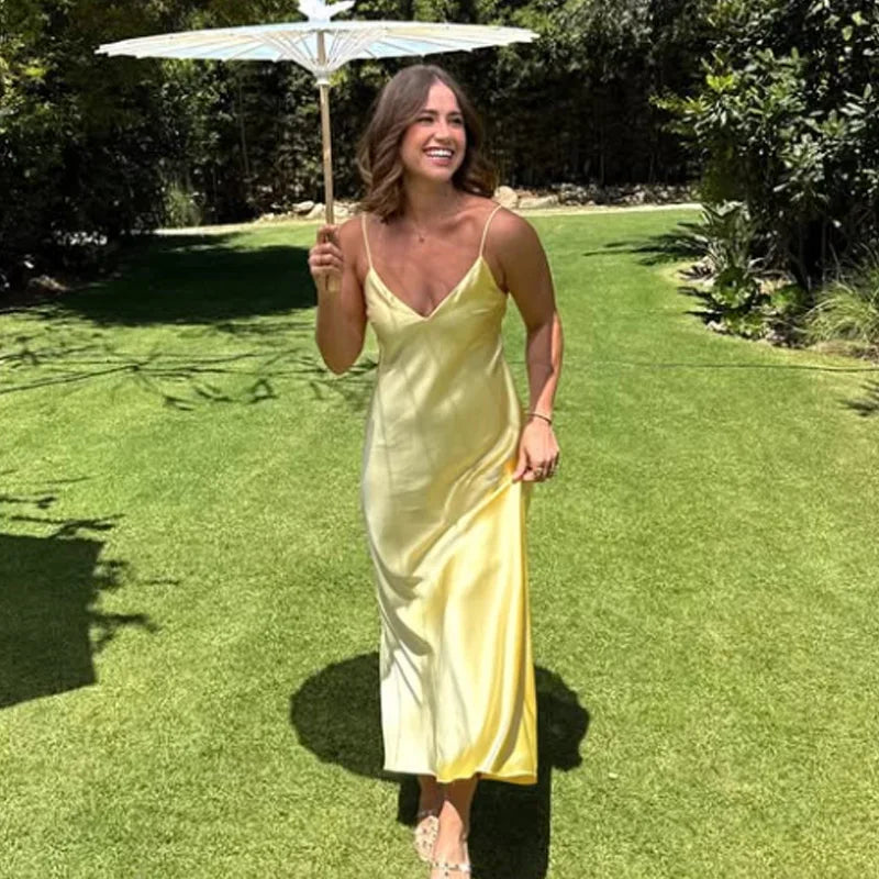 Vestido Satin V Élite